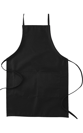 Big Accessories Two-Pocket Apron Embroidered