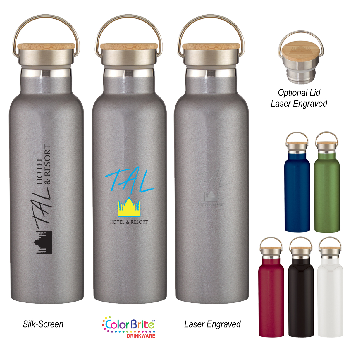 Full Color Insulated Bottles | rushIMPRINT