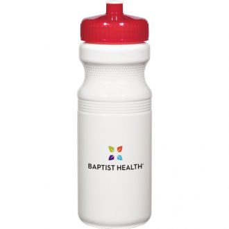 24 oz Poly-Clear Plastic Water Bottle