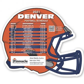 Custom Dallas Cowboys Football Schedule Magnets, Free Samples